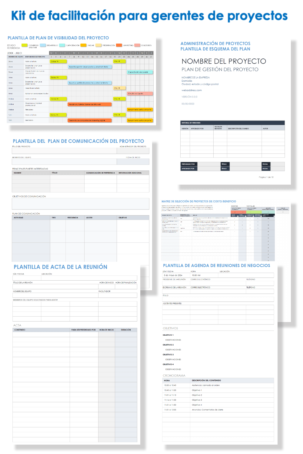 Kit de facilitación para gestoras de proyectos