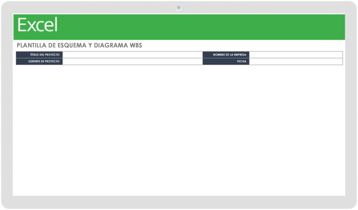 ESQUEMA EDT Y PLANTILLA DE DIAGRAMA